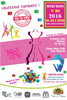 Vis ta ville ce mercredi 11 mai sur le thème "Brain Games" Vis ta ville ce mercredi 11 mai sur le thème "Brain Games"