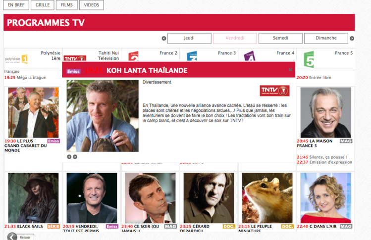 Cliquez sur un titre pour acceder au résumé ou synopsis de l'émission. Cliquez sur un titre pour acceder au résumé ou synopsis de l'émission.