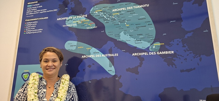 Juliana Ruta, nouveau transporteur scolaire à Moorea