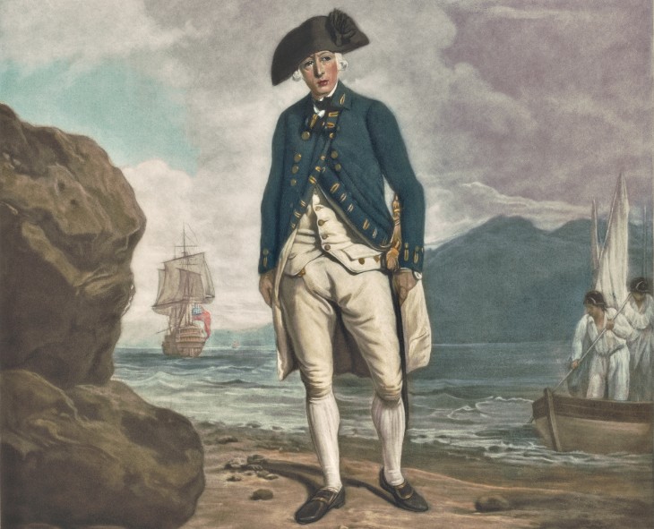 Arthur Philipp, le gouverneur de la colonie anglaise fondée en Australie, grand patron du bagne.