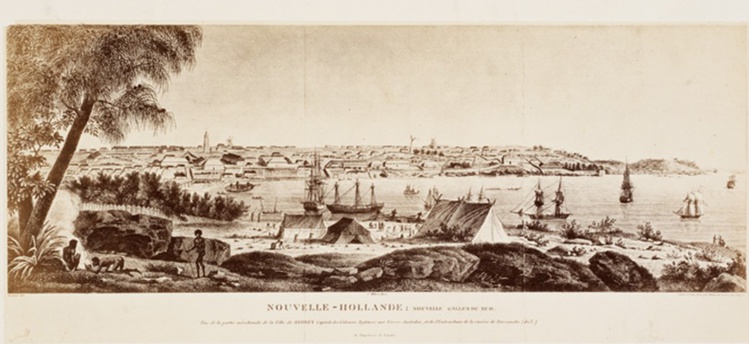 La “First Fleet” ancrée à Botany Bay, qui amena Mary Bryant en Australie. La “First Fleet” ancrée à Botany Bay, qui amena Mary Bryant en Australie.