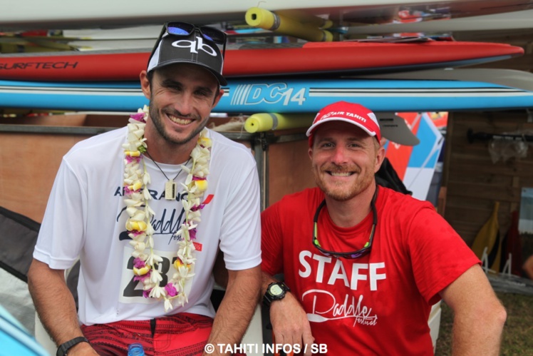 La "guest star" Titouan Puyo et l'organisateur Jérôme Loisel La "guest star" Titouan Puyo et l'organisateur Jérôme Loisel