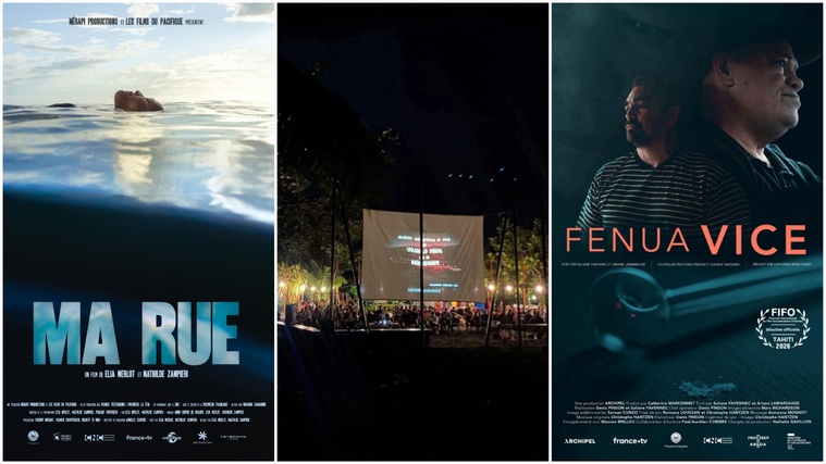 À l’affiche suite à un sondage en ligne : Ma Rue et Fenua Vice, en présence de Heimoana Lintz (Crédit : DR).