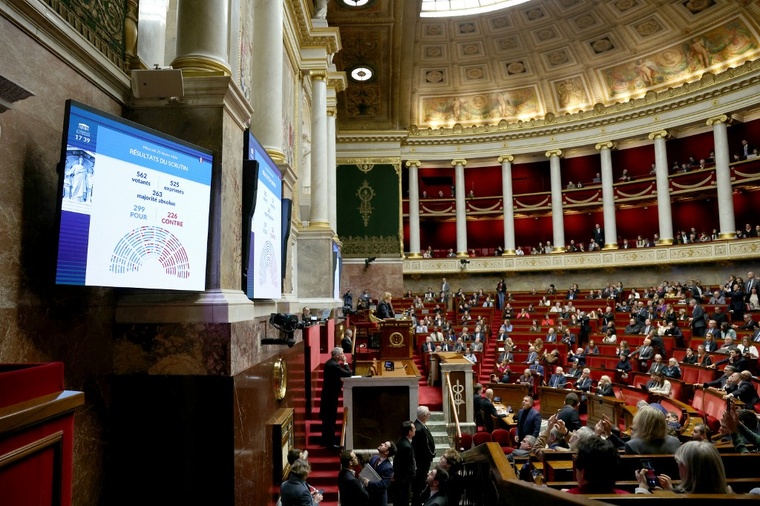 L'Assemblée nationale adopte de nouveau le texte créant un droit à l'aide à mourir L'Assemblée nationale adopte de nouveau le texte créant un droit à l'aide à mourir