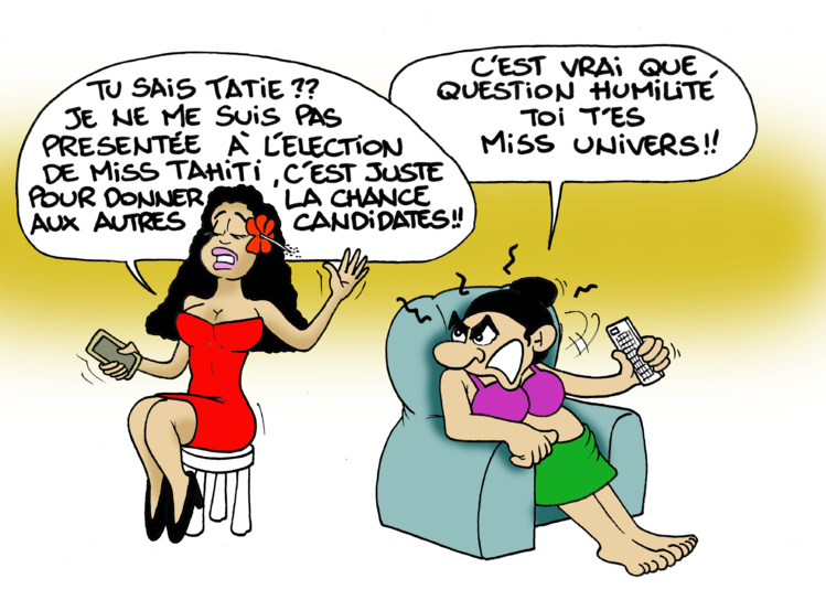 "Les Miss Tahiti" par Munoz "Les Miss Tahiti" par Munoz