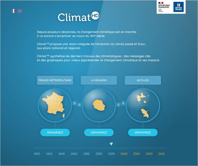 Climat: les outre-mer dotés de projections inédites pour anticiper le réchauffement Climat: les outre-mer dotés de projections inédites pour anticiper le réchauffement