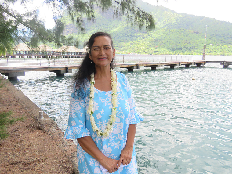 Municipales : ​Christiane Kelley se lance sous la bannière bleu ciel à Moorea