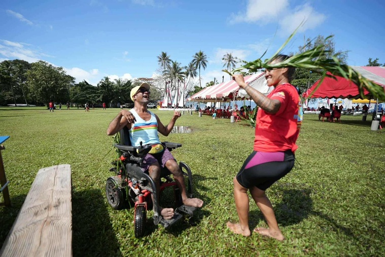 Une figure bien connue des golfeurs de Papara et des navigateurs de la Saga. Une figure bien connue des golfeurs de Papara et des navigateurs de la Saga.