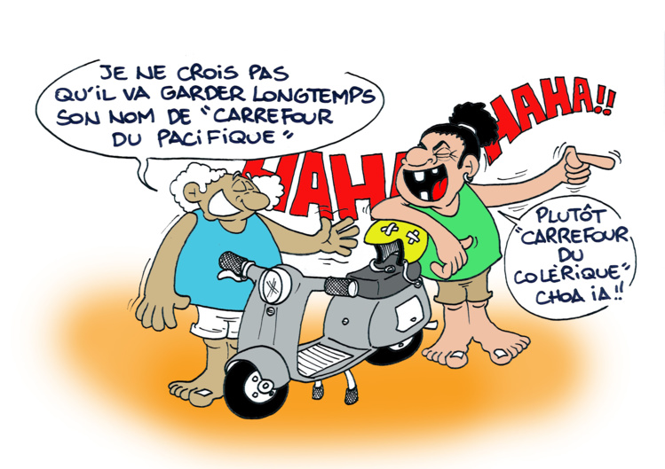 "Le carrefour du Pacifique" par Munoz "Le carrefour du Pacifique" par Munoz