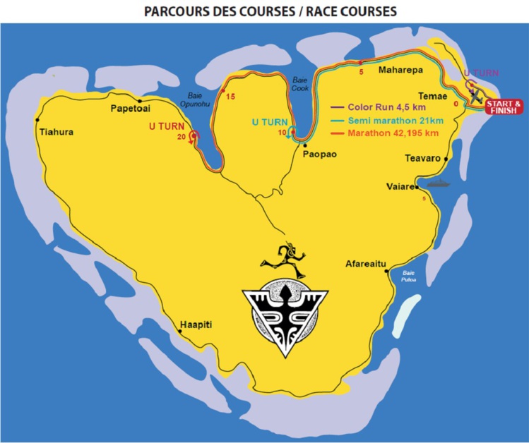 Tahiti-Moorea Marathon 2016, 28ème édition