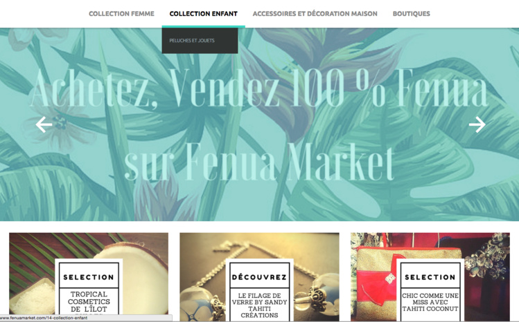 Fenua Market, une plateforme locale de e-commerce Fenua Market, une plateforme locale de e-commerce