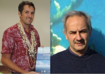 Jérôme Petit (directeur de la fondation Pew en Polynésie) et Philippe Cary (directeur de recherche à l'IRD) défendent l'utilité pour la Polynésie des aires marines protégées. Jérôme Petit (directeur de la fondation Pew en Polynésie) et Philippe Cary (directeur de recherche à l'IRD) défendent l'utilité pour la Polynésie des aires marines protégées.