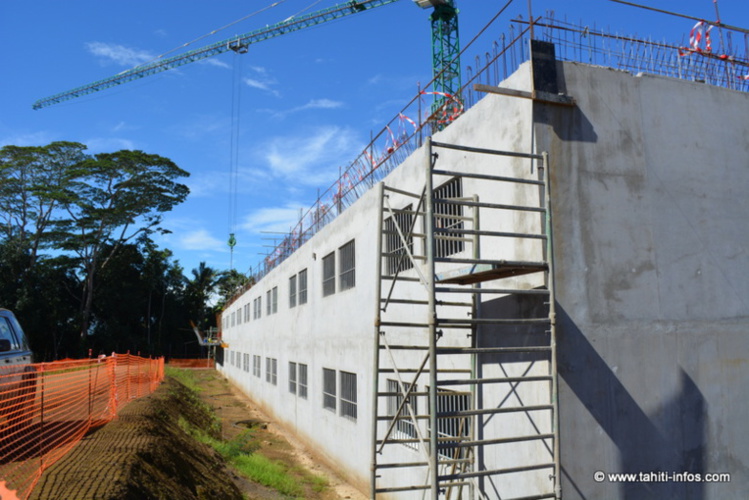 Travaux : la prison de Papeari prend du retard Travaux : la prison de Papeari prend du retard