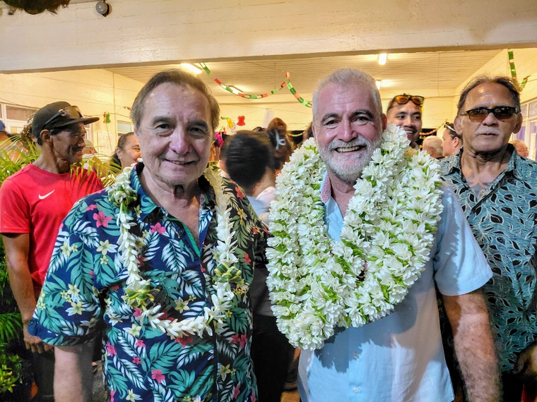 ​Rémy Brillant en tête à Papeete