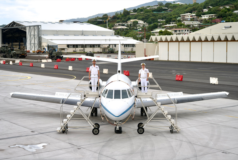 Le Falcon 200 « Gardian » tire sa révérence Le Falcon 200 « Gardian » tire sa révérence