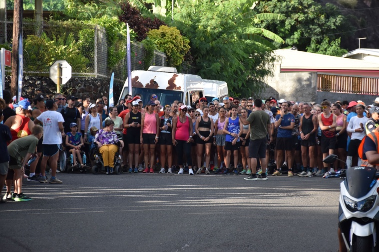 Beaucoup de monde était présent pour cette 5e édition de la Run Frat.