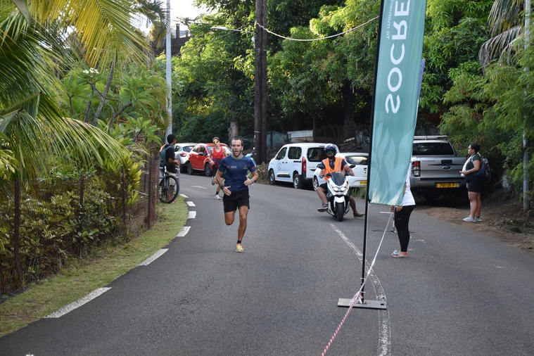 Le final de la course 4km a été très serré.