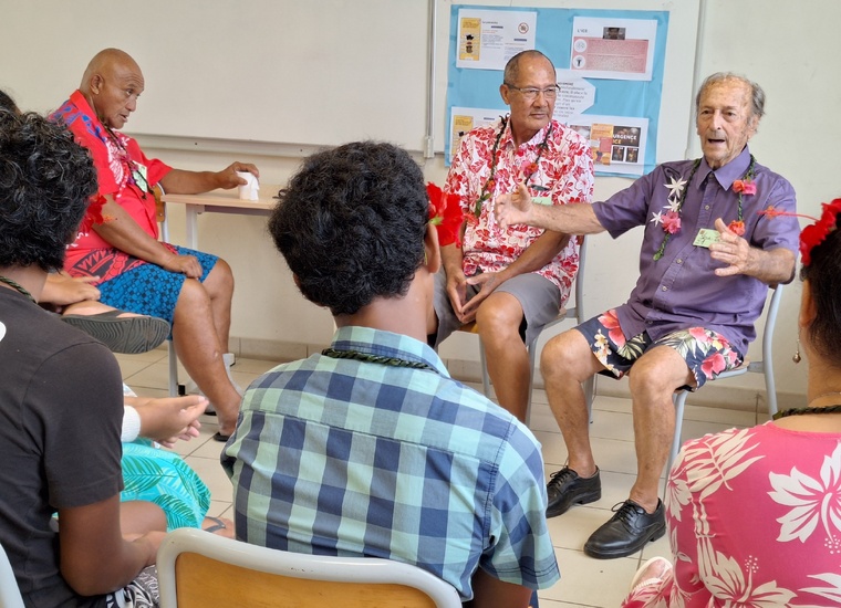 À 89 ans, Jean-Claude Lirand met son expérience au service de la jeunesse (Crédit : Anne-Charlotte Lehartel).