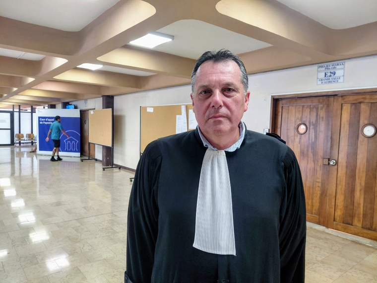 : Me François Mestre, conseil de Tamatea Degage