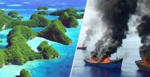 Pêche illégale aux Palaos: un navire incendié pour l'exemple