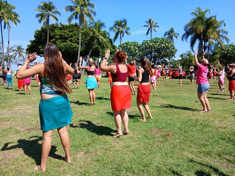 La parc Vairai au rythme des Tu’aro Mā’ohi