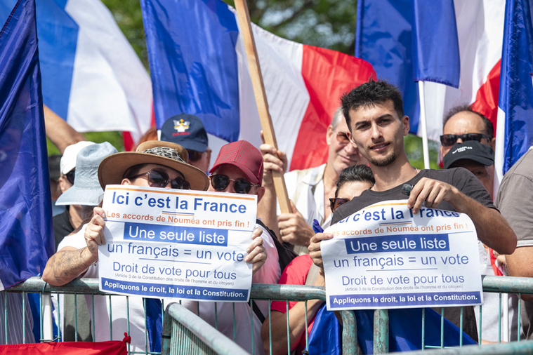 Nouvelle-Calédonie: 2.500 manifestants à Nouméa pour réclamer le dégel du corps électoral