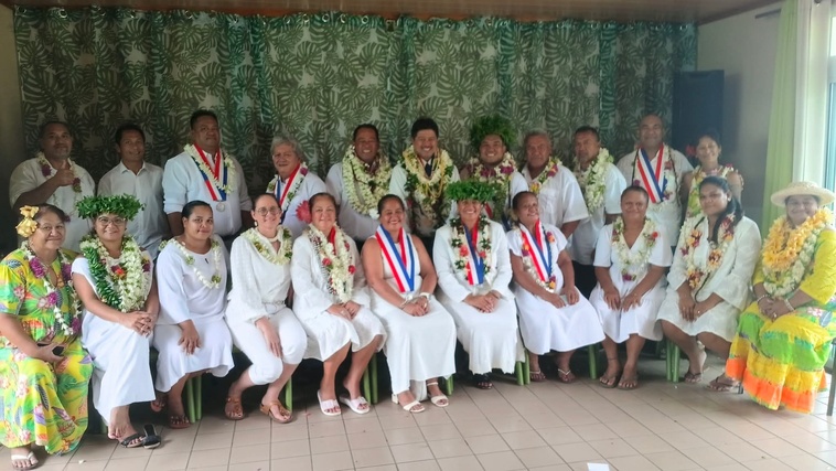 L’investiture du conseil municipal a eu lieu samedi à la mairie de Vairao (Crédit : DR). L’investiture du conseil municipal a eu lieu samedi à la mairie de Vairao (Crédit : DR).