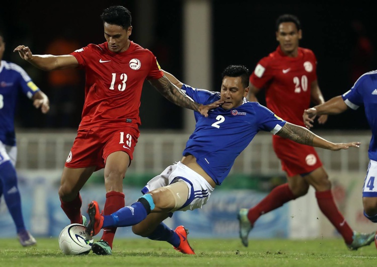 Steevy Chong Hue avait marqué le but de la victoire en finale en 2012, il marque encore cette fois-ci Steevy Chong Hue avait marqué le but de la victoire en finale en 2012, il marque encore cette fois-ci
