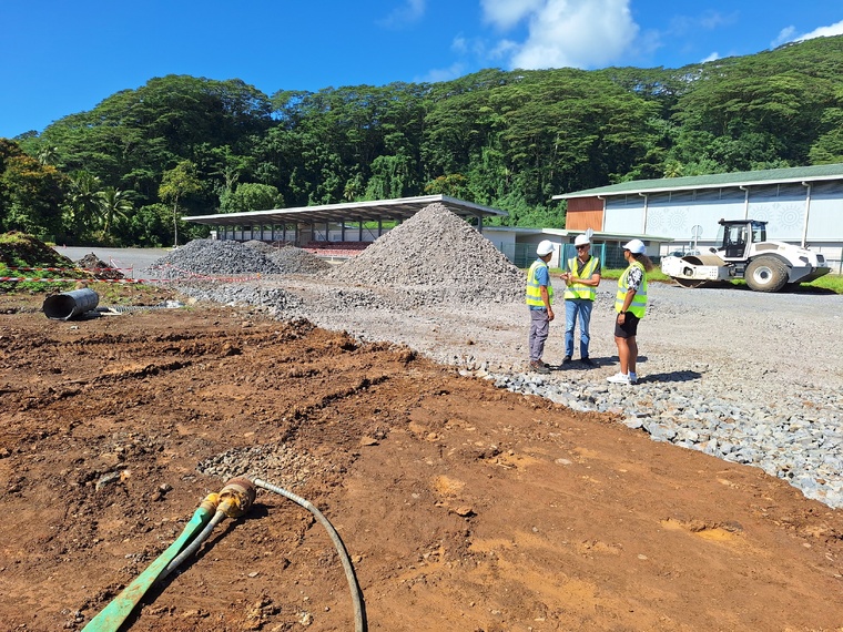 Lancé en janvier, le chantier devrait s’achever avant la fin de l’année (Crédit : Anne-Charlotte Lehartel).