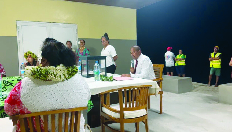 Tokoragi délocalise le prochain conseil municipal de Makemo à Raroia