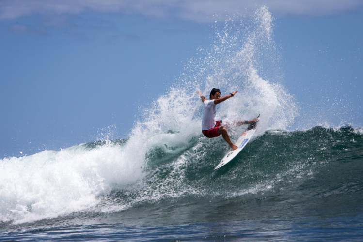 Taumata Puhetini a pu faire un bon résultat à Hawai'i