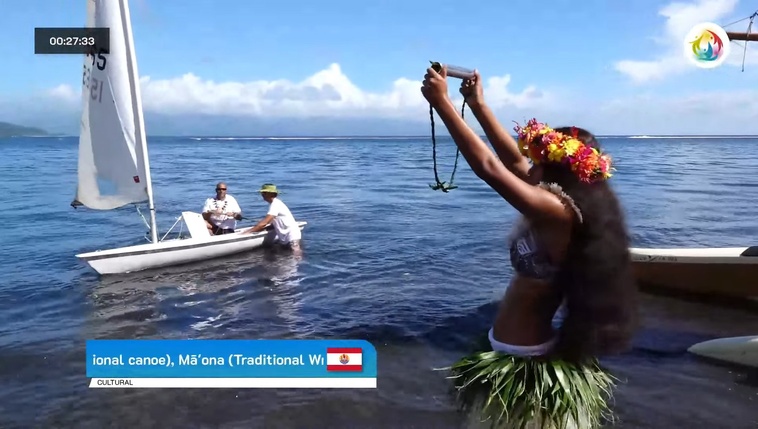 Entre sports modernes et traditionnels, Tautira a donné le coup d’envoi du premier relais numérique des Jeux du Pacifique. Entre sports modernes et traditionnels, Tautira a donné le coup d’envoi du premier relais numérique des Jeux du Pacifique.