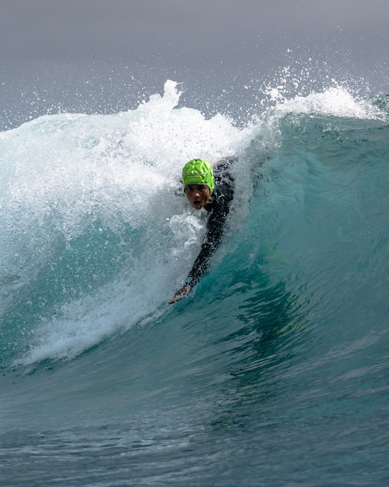 Il s’agissait d’une étape qualificative (QS) en bodysurf (Crédit : @photoerau/FTS).