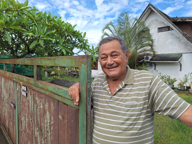 Un “clin d’œil” qui amuse Gérald Lucas et honore le souvenir de son père, infirmier.