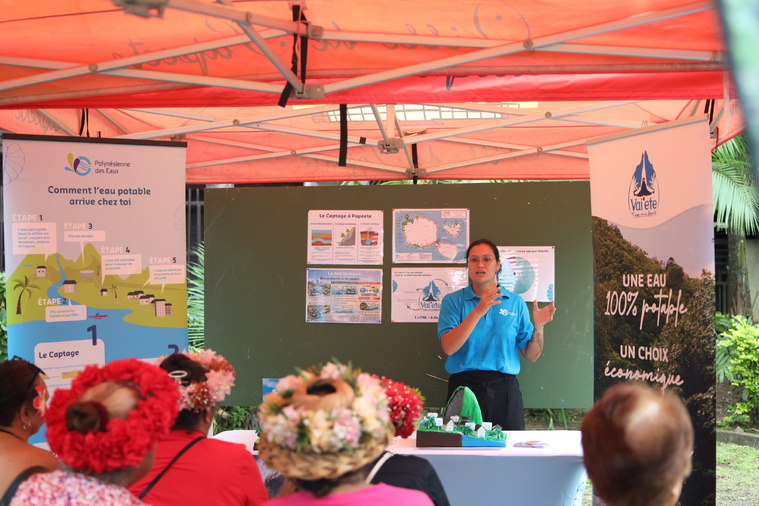 Une première pour la Fête de l'eau à Papeete Une première pour la Fête de l'eau à Papeete