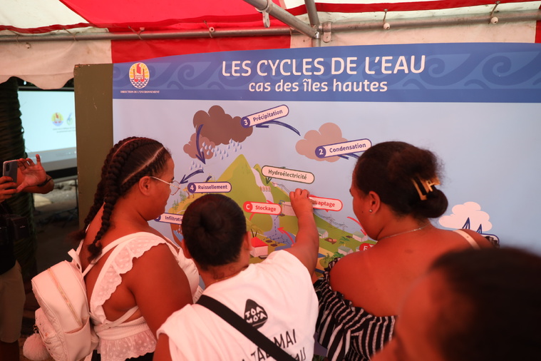 Une première pour la Fête de l'eau à Papeete