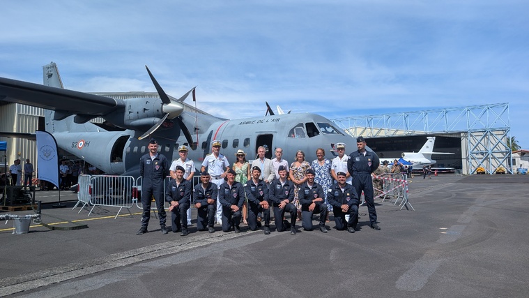 30 ans du Casa, un avion clé des évacuations sanitaires