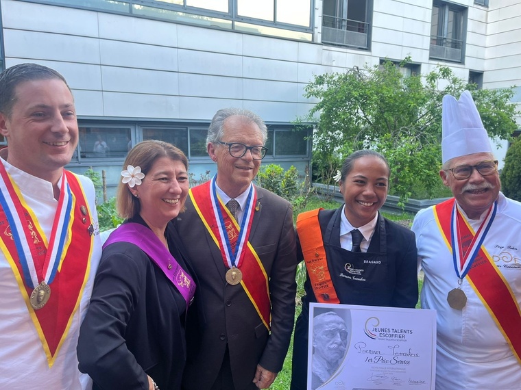 Poerava Temakeu, de l’or en salle à Paris Poerava Temakeu, de l’or en salle à Paris