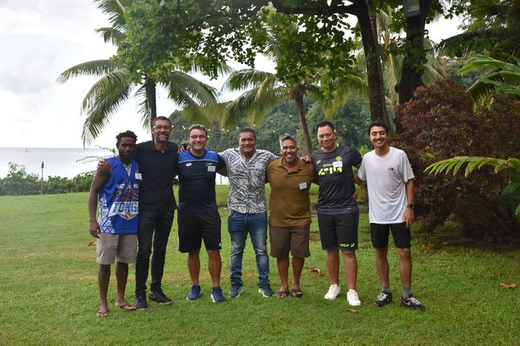 La délégation des arbitres polynésiens étaient présentes. La délégation des arbitres polynésiens étaient présentes.