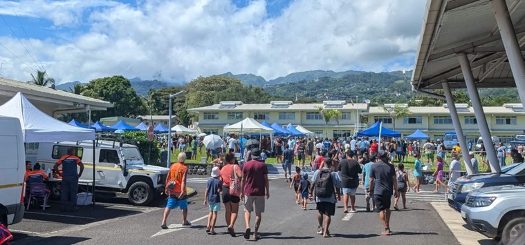 ​Belle réussite pour la journée portes ouvertes à la gendarmerie de Faa’a