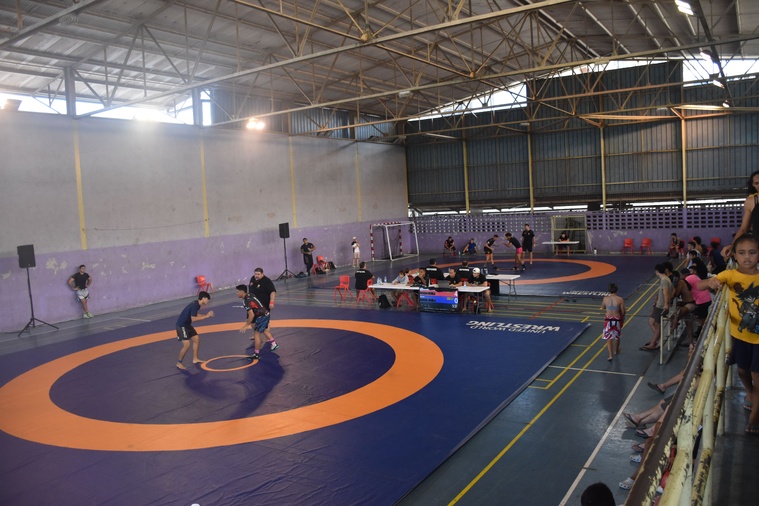 Tous les meilleurs lutteurs et lutteuses du Fenua étaient présents ce week-end à la salle Maco-Nena de Papeete.