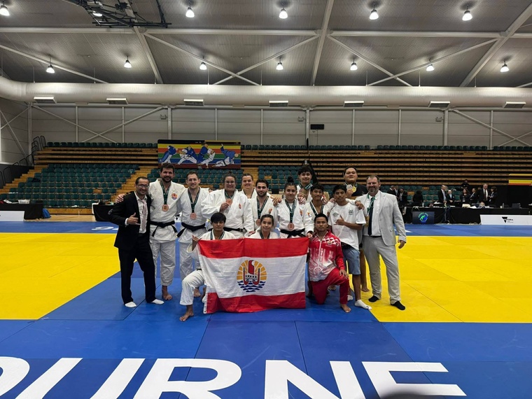 La Polynésie au centre du judo océanien La Polynésie au centre du judo océanien