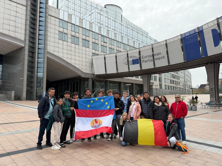 Une série de rencontres et visites qui ont conduit les élèves jusqu’au Parlement européen (Crédit : DR). Une série de rencontres et visites qui ont conduit les élèves jusqu’au Parlement européen (Crédit : DR).