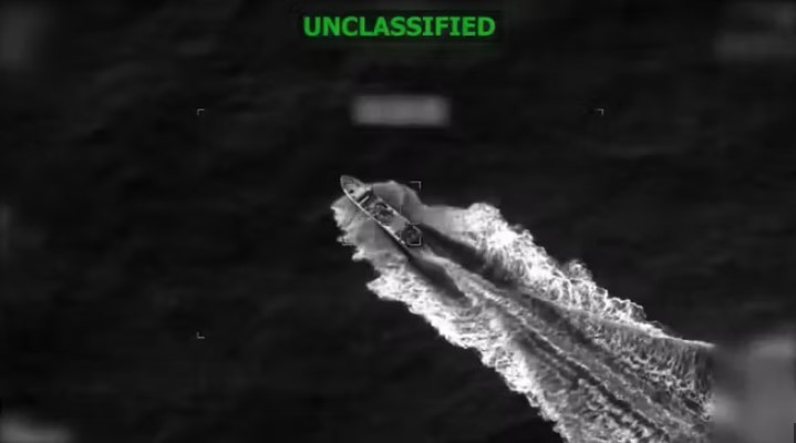 Trois morts dans une frappe américaine contre un bateau de narcotrafiquants présumés