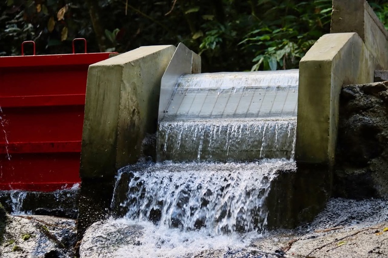 Le captage, les réseaux d’irrigation et le stockage ont été modernisés (Crédit : haut-commissariat).