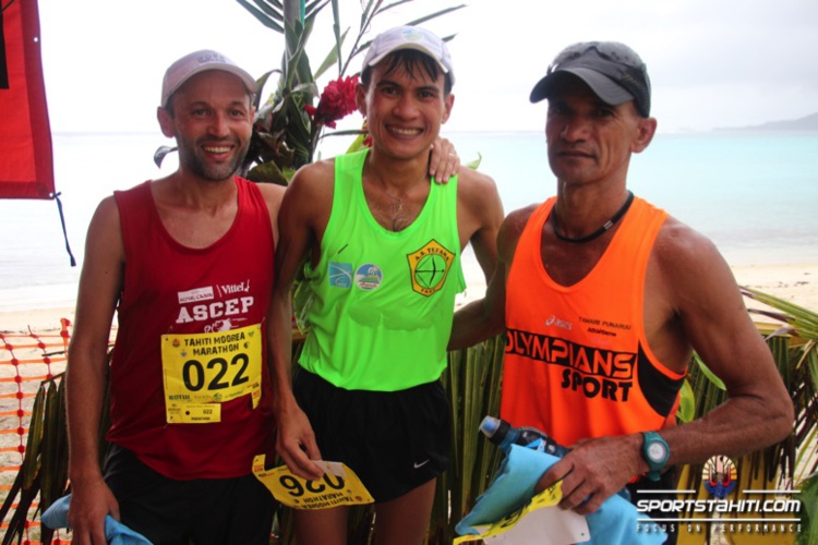 Marathon de Moorea : Une 1ère victoire pour Tutea Degage malgré la pluie Marathon de Moorea : Une 1ère victoire pour Tutea Degage malgré la pluie