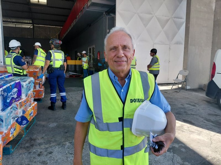 Serge Puccetti, directeur des douanes en Polynésie française.