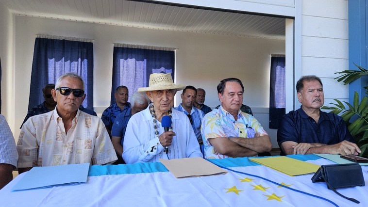 La Tavini appelle à changer de président du Pays La Tavini appelle à changer de président du Pays