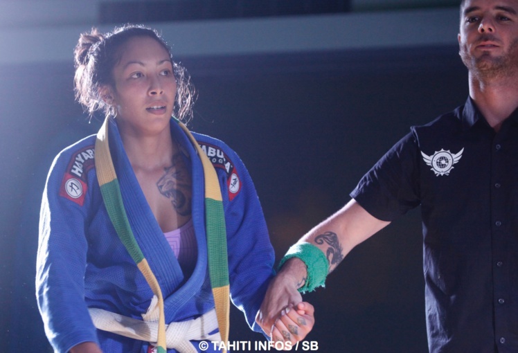 Le rêve de Kahealani Walker est de devenir ceinture noire de jiu jitsu Le rêve de Kahealani Walker est de devenir ceinture noire de jiu jitsu