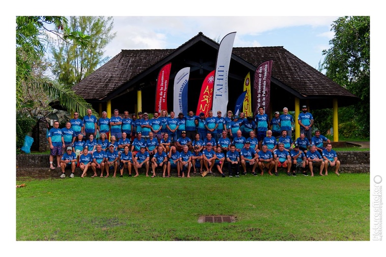 Les régatiers de la 23e édition de la Tahiti Pearl Regatta.